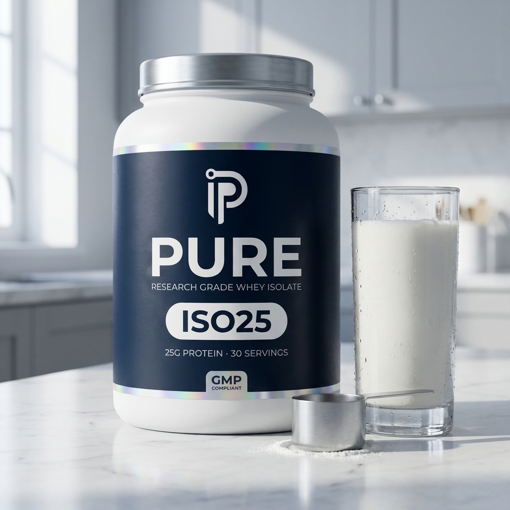 Finished PURE shake on marble